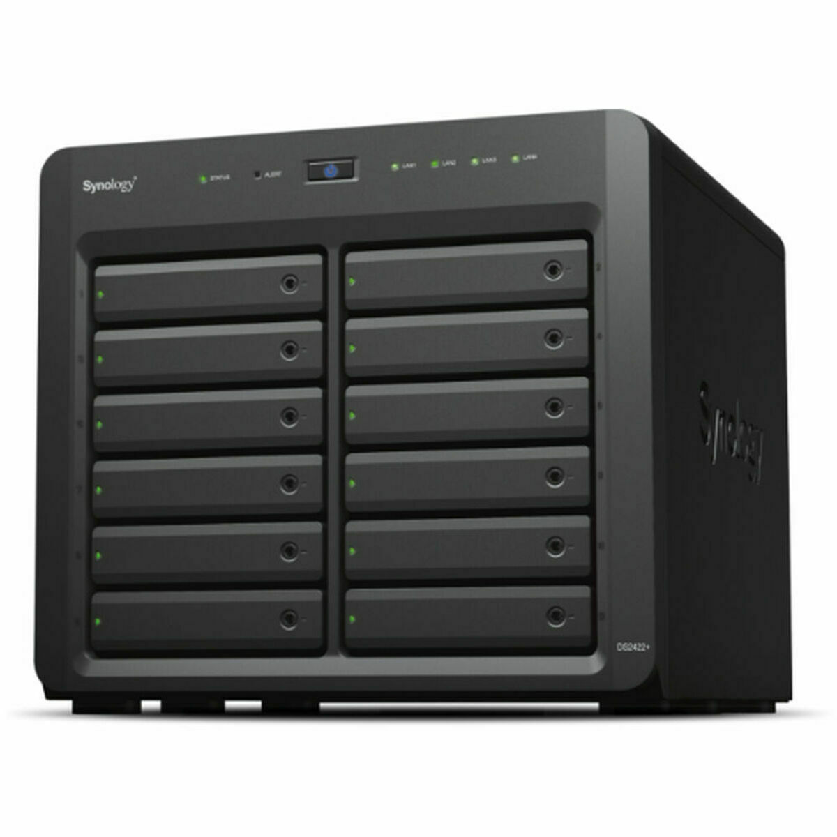 Netwerkopslag NAS Synology DS2422+ Quad Core Zwart